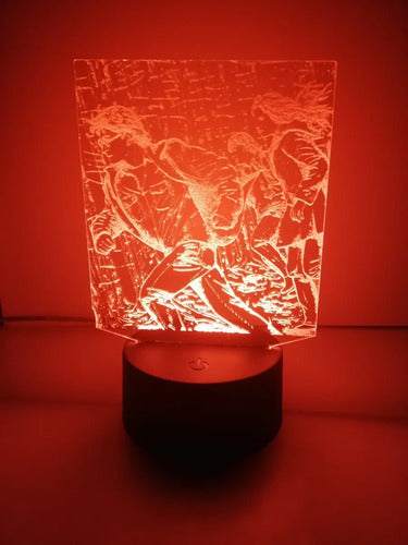 Lampara Led 3d Harry Potter