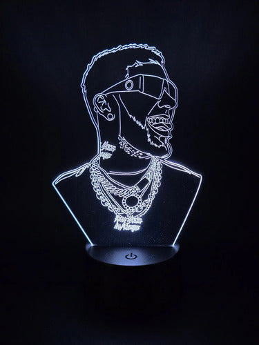 Lampara Led Anuel Cantante Decoración Art Line