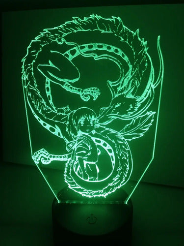 Lampara Led 3d Chihiro Studio Ghibli