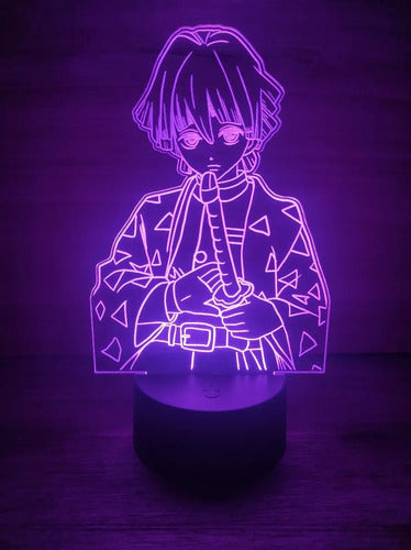 Lampara Led Zenitsu Agatsuma Demon Slayer Kimetsu No Yaiba