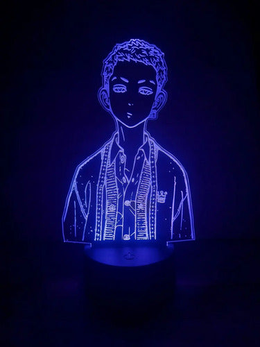 Takashi Mitsuya Tokyo Revengers Lampara 3d Led 3d Anime