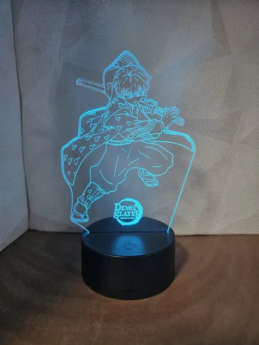 Zenitsu Demon Slayer Kimetsu No Yaiba Lampara Led