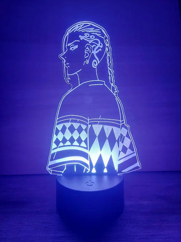 Lampara Led 3d Ken Ryuguji Draken Tokyo Revengers Anime