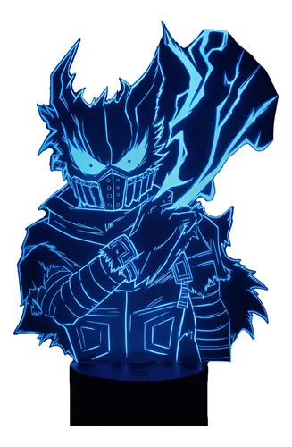 Lámpara Deku Vigilante Boku No Hero Led Decoración Fan Art