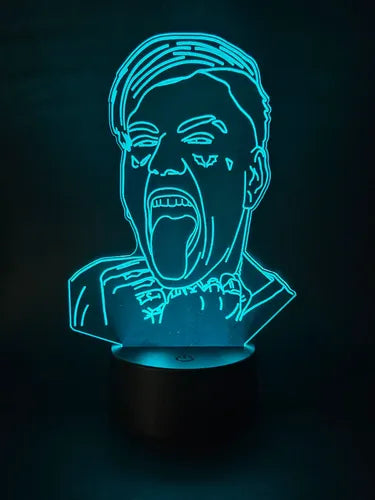 Lámpara Led Duki Cantante Decoración Art Line