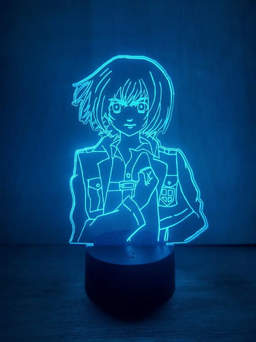 Armin Lampara Led Ilusion 3d Shingeki No Kyojin Snk
