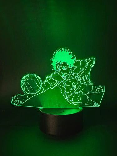 Lámpara Led Yu Nishinoya Haikyuu Fan Art Decoración