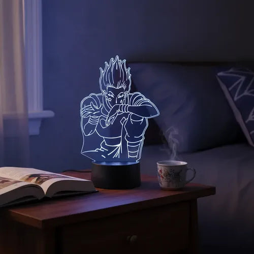 Lampara Led 3d Hisoka Morow Hunter X Hunter Luz Decoración