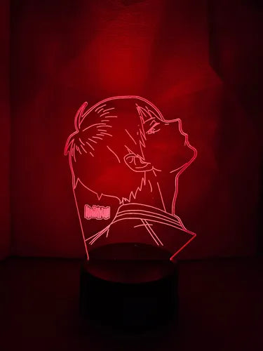 Lámpara Kageyama Haikyuu Ilusión Decoración Fan Art