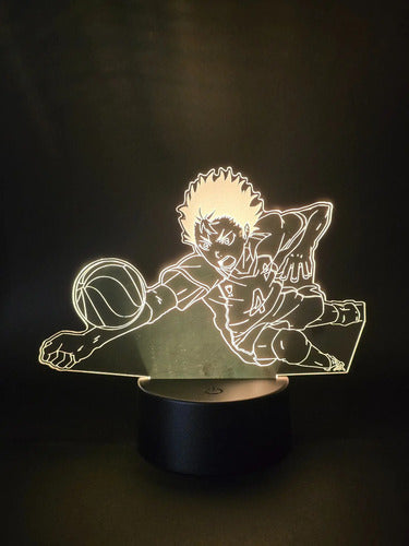 Lámpara Led Yu Nishinoya Haikyuu Fan Art Decoración
