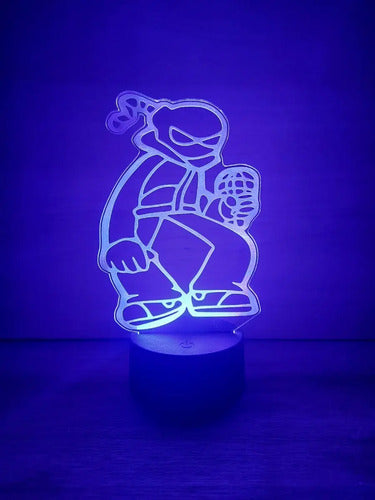 Lampara Led 3d Personajes Friday Night Funkin Fnf Decoración