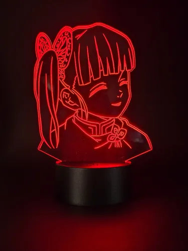Lámpara Led Kanao Demon Slayer Kimetsu No Yaiba Art Line