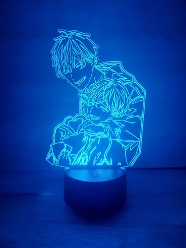 Lampara Led 3d Given Manga Luz Decoración
