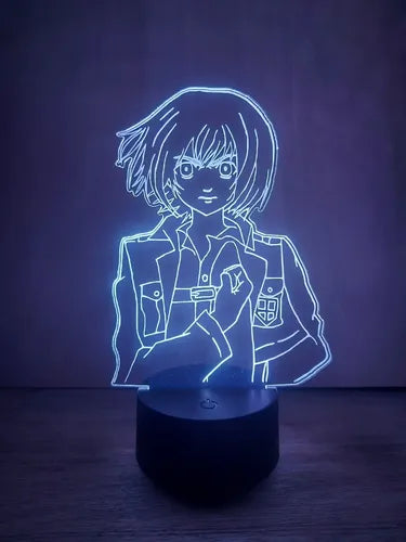 Armin Lampara Led Ilusion 3d Shingeki No Kyojin Snk