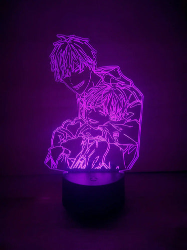 Lampara Led 3d Given Manga Luz Decoración