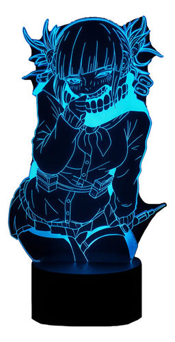 Lámpara Toga Himiko Boku No Hero Ilusión Decoración Fan Art