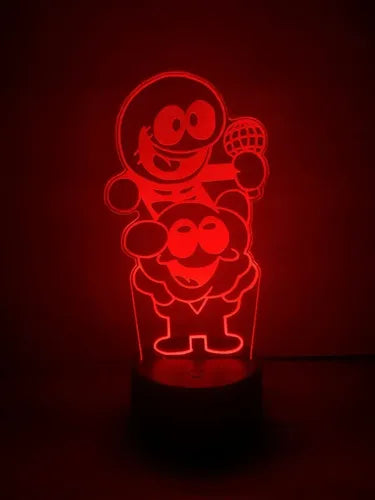 Lampara Led 3d Personajes Friday Night Funkin Fnf Decoración